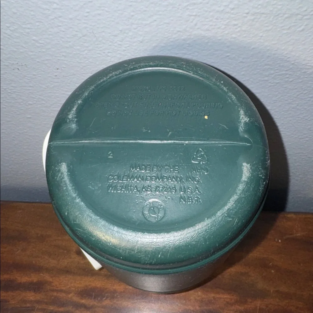 Vintage Coleman Model 5542 1/3 Gallon Water Jug Cooler Moveable Handle - Picture 4 of 5